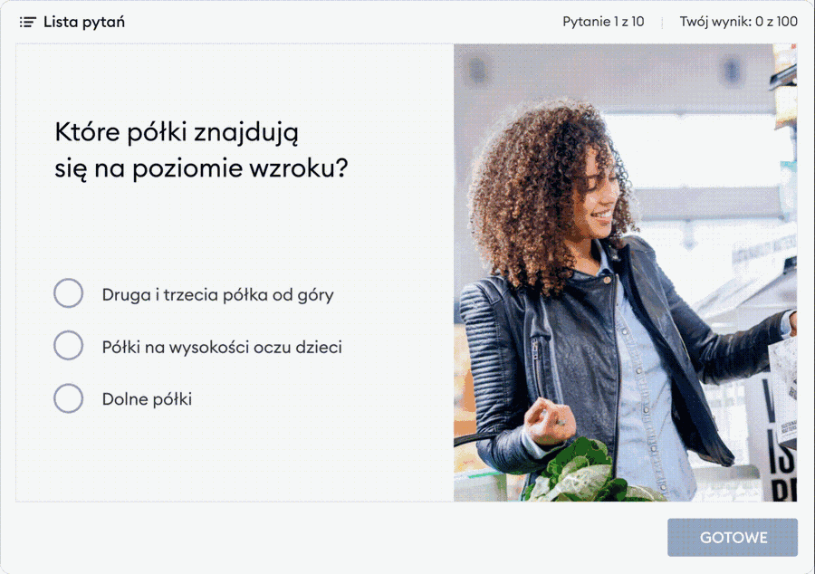 Kreator quizów iSpring - 14 typów pytań