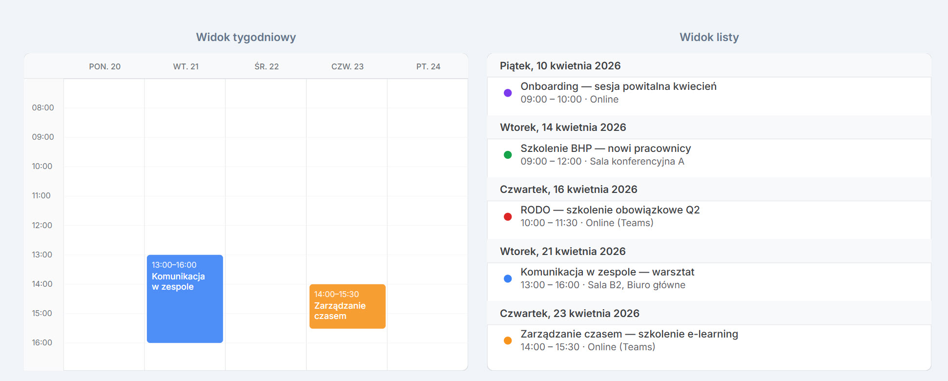 Rejestracja uczestnika