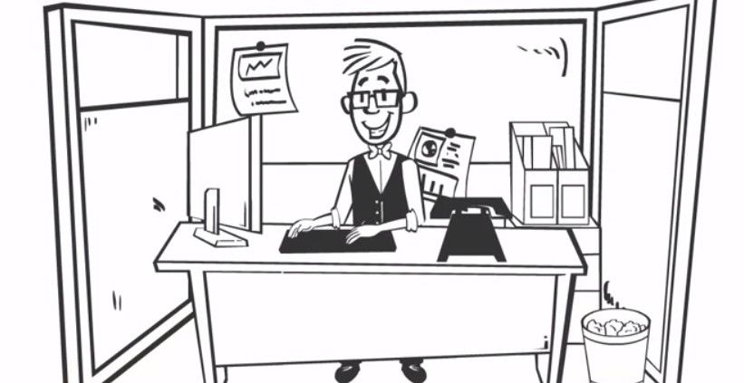 animowany film reklamowy biuro